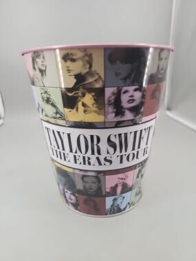 AMC Exclusive Taylor Swift The Eras Tour Movie Popcorn Bucket Tin/metal NEW